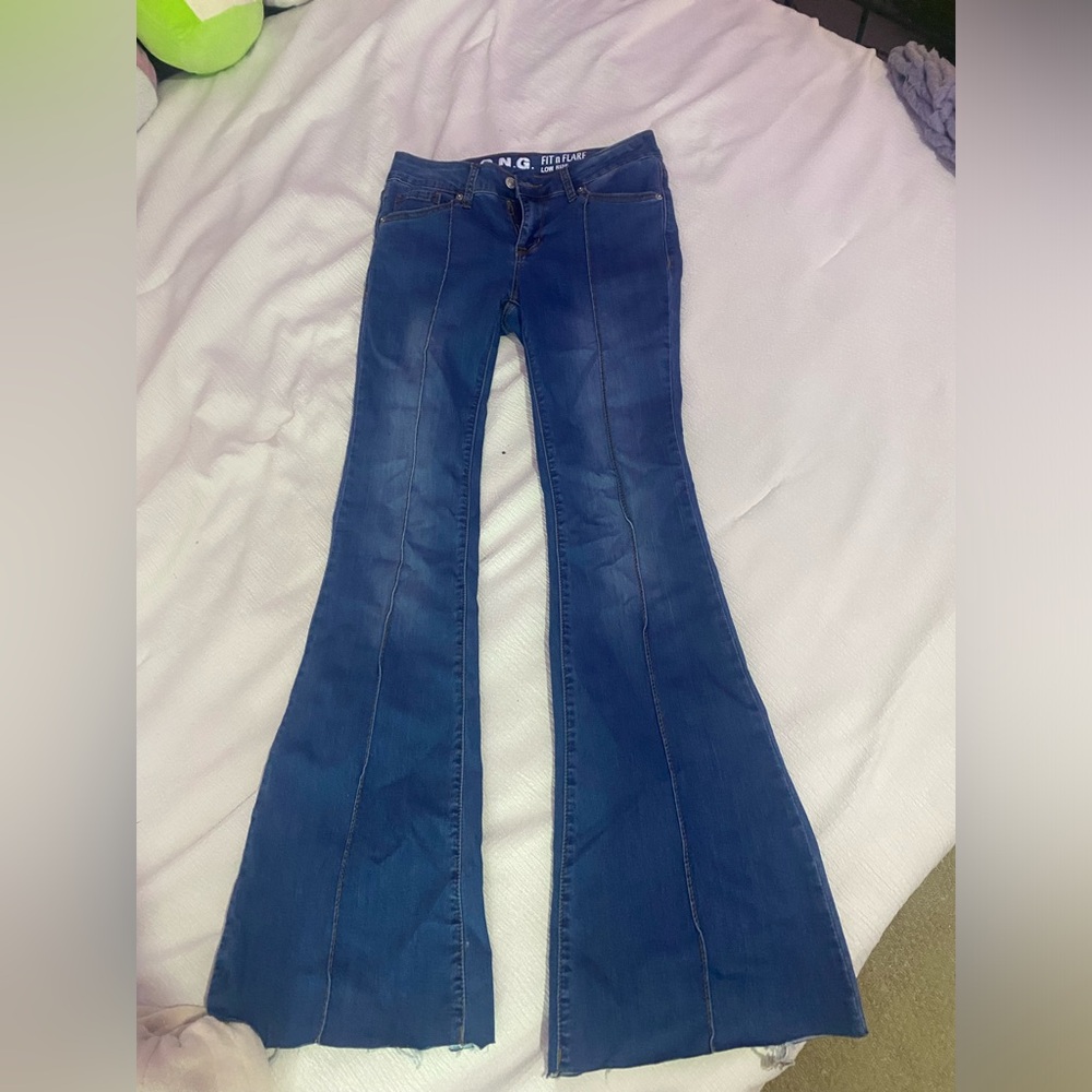 S.O.N.G Fit n Flare Low Rise Jeans